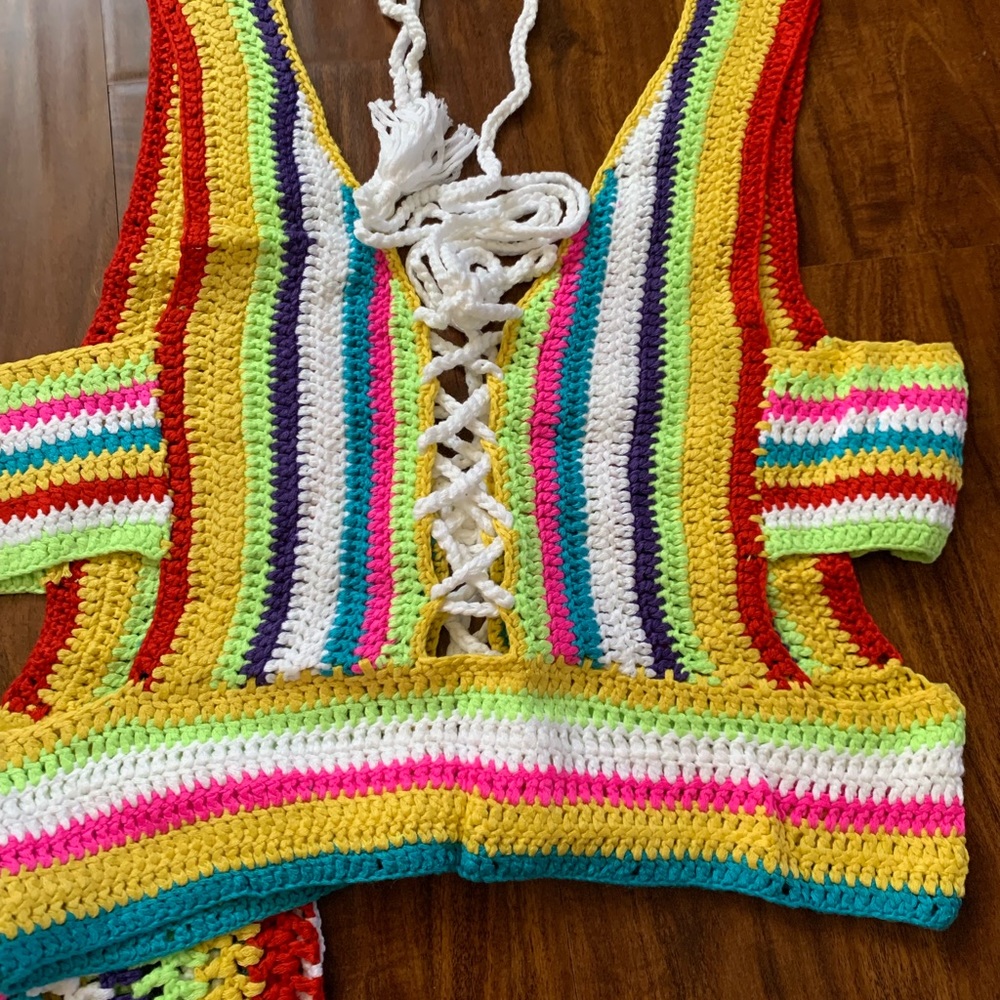 Crochet skirt set - Picture 3 of 7